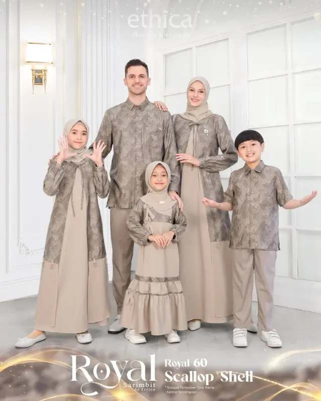 Sarimbit Royal 60 Scallop Shell by Ethica New Arrival