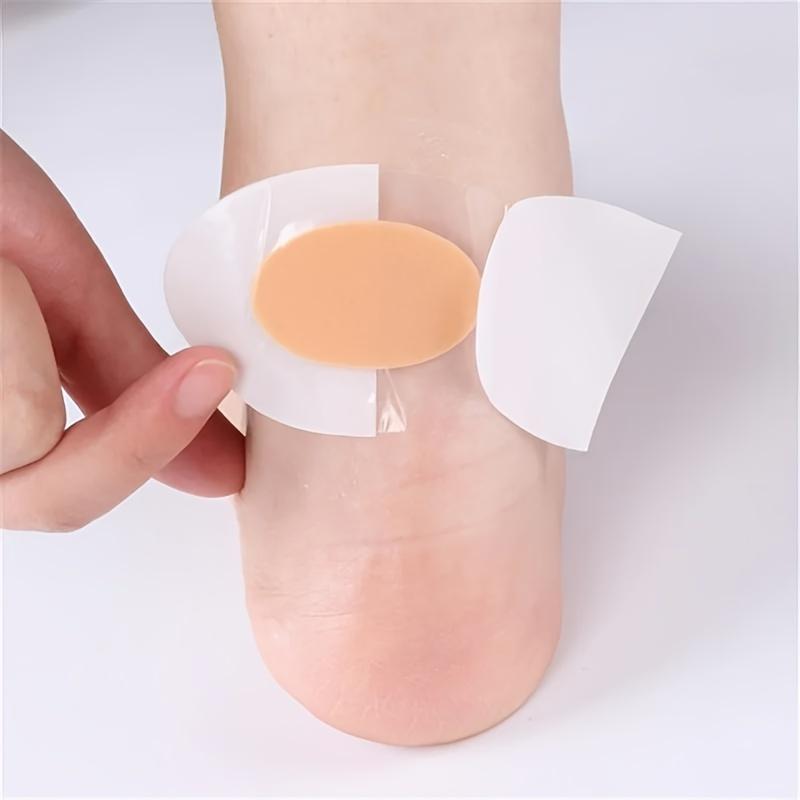 Product Introduction of 30pcs Foot Heel Stickers Anti-friction Patches For High Heel Wearers Wear-resistant Foot Care Stickers 3