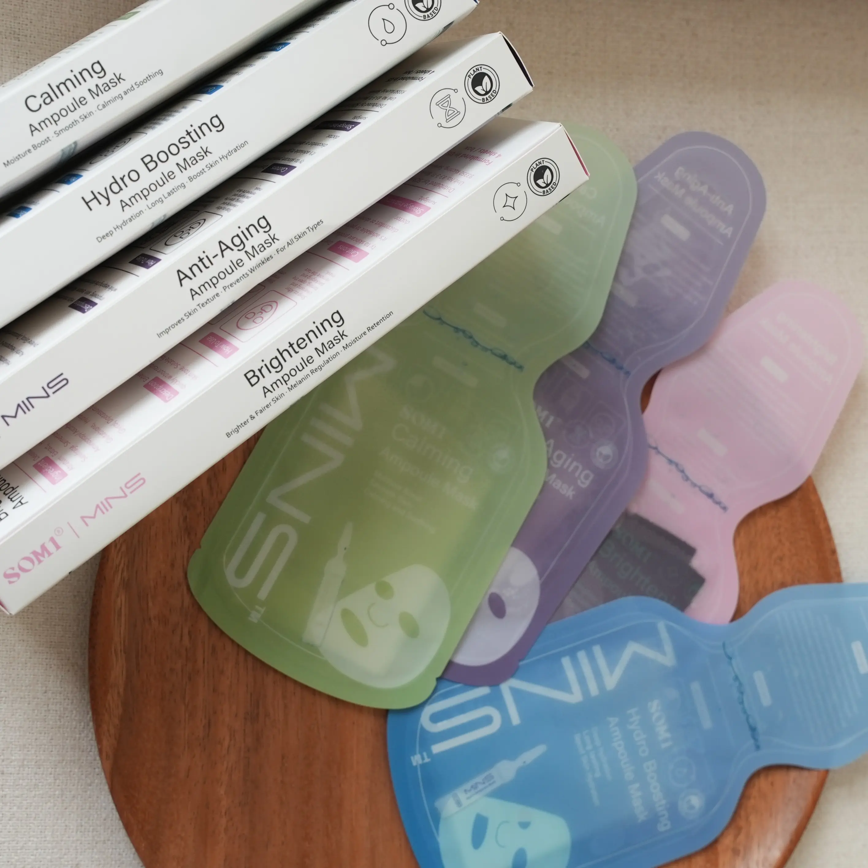 SOM1 Mins Ampoule Mask - Hydrating, Calming, Brightening, Anti-Aging