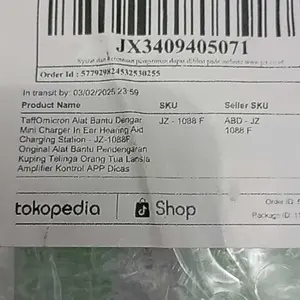 TaffOmicron Alat Bantu Dengar Mini Charger In Ear Hearing Aid Charging Station  - JZ-1088F Original Alat Bantu Pendengaran Kuping Telinga Orang Tua Lansia Amplifier Kontrol APP Dicas