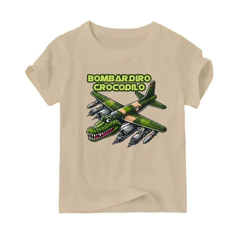 Kaos Anak Viral Anomali Bombardiro Crocodilo 7