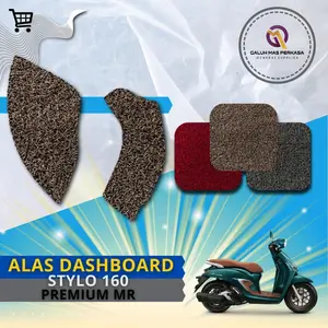 Karpet alas LACI DASHBOARD motor STYLO 160 DOUBLE COLOR - karpet mie bihun kualitas premium