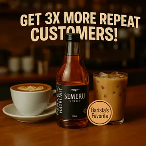 Sirup Hazelnut/1000ml/Syrup Hazelnut Semeru