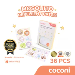 COCONI Mosquito Repellent Patch 36pcs | Sticker Anti Nyamuk Aman untuk Anak Bayi