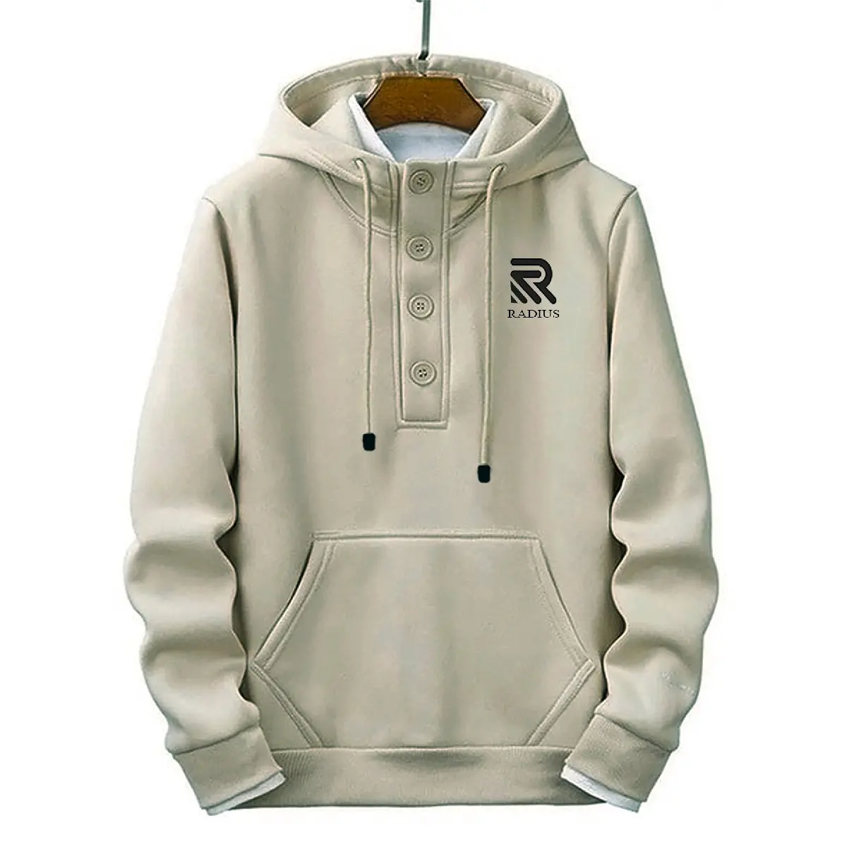 RADIUS JAKET HOODIE TEBAL PRIA WANITA GRAMASI 280 Lembut