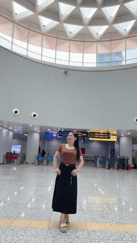 Product Review of Chân váy xòe dáng dài phong cách Hàn Quốc basic vải tuyết mưa M188 from C** L** N** 0