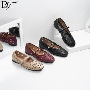 Sepatu wanita balet Zena Flat Shoes karet 019