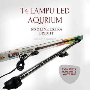 Lampu Celup LED Aquarium Nikita Star T4 NS-D200 D300 D400 D500 D600 Extra Bright