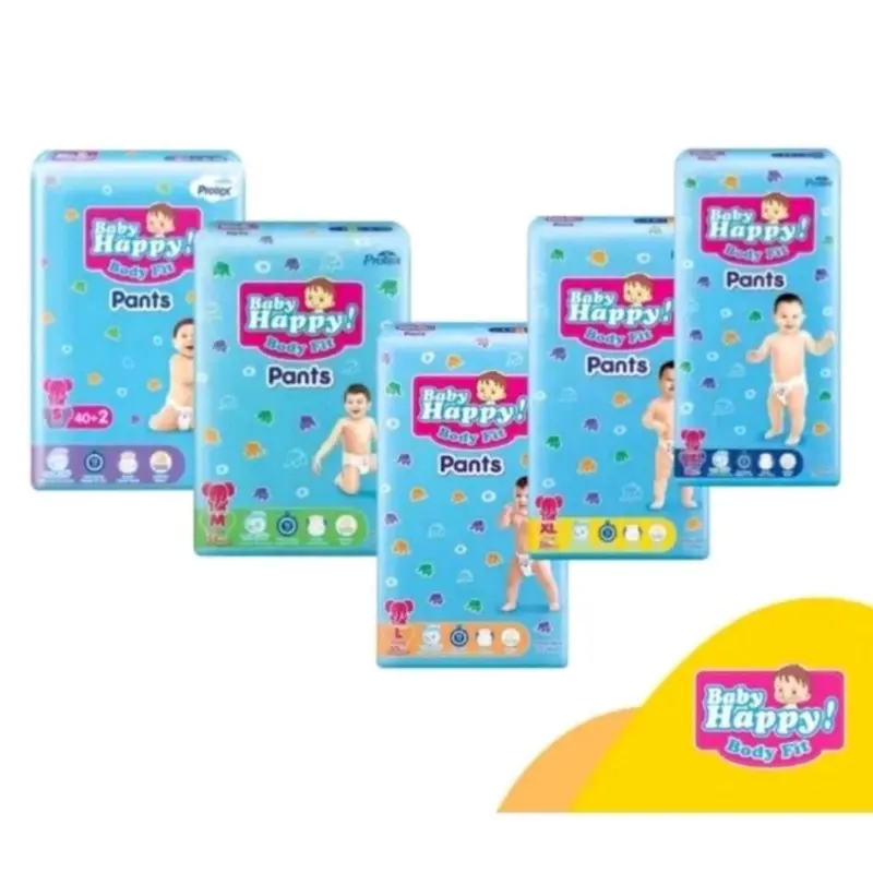 baby happy kemasan biru ukuran XL26 X 3 ball 0