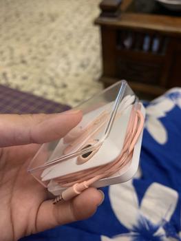 Product Review of OHSOME - HOCO M55 3.5MM HIFI Wired Earphones Black White Pink Headphones from l**o 0