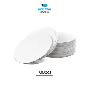 One Two Cups Kertas Saringan Kopi Coffee Filter Paper Moka Pot 100 PCS - OJ-1