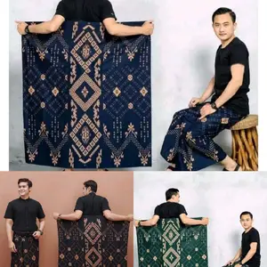 [Terlaris] Paket 100 dapet 3 Sarung batik Santri motif Balimun
