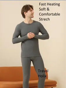 Longjohn Pria, Musim Dingin, Baju Winter Pria, Long John Pria Premium