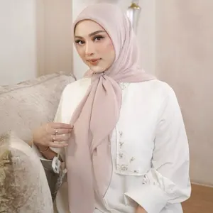 Nathelabel - Plain Paris Classic (Paris Jadul Hijab Segiempat)