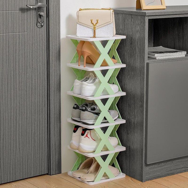 Product Introduction of kệ để giày dép 5 tầng chữ X - Kệ đựnġ giày dép đa năng bằng nhựa lắp ghép 34