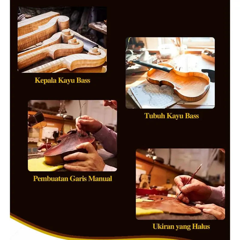 4/4 biola untuk dewasa, anak-anak, dan remaja /alat musik gesek /biola anak /biola remaja /string instrument 4