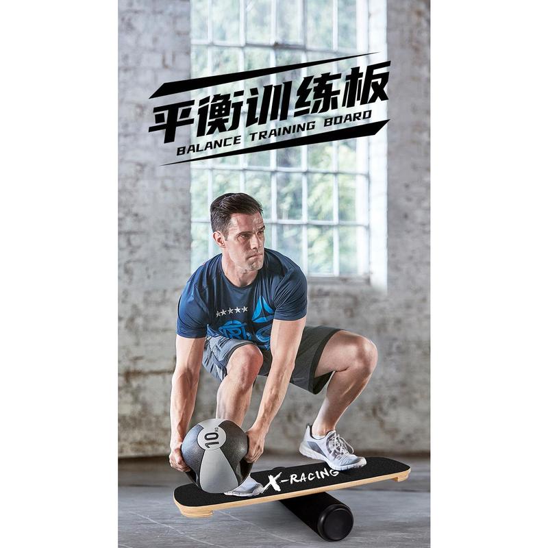 Product Introduction of Maple balance board roller yoga board wooden board home fitness sensory system beginner ski training equipment manufacturer 7