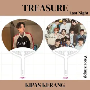 KIPAS TANGAN TREASURE LOVE PULSE KERANG UCHIWA FAN KPOP UNOFFICIAL HYUNSUK JUNKYU MASHIHO HARUTO