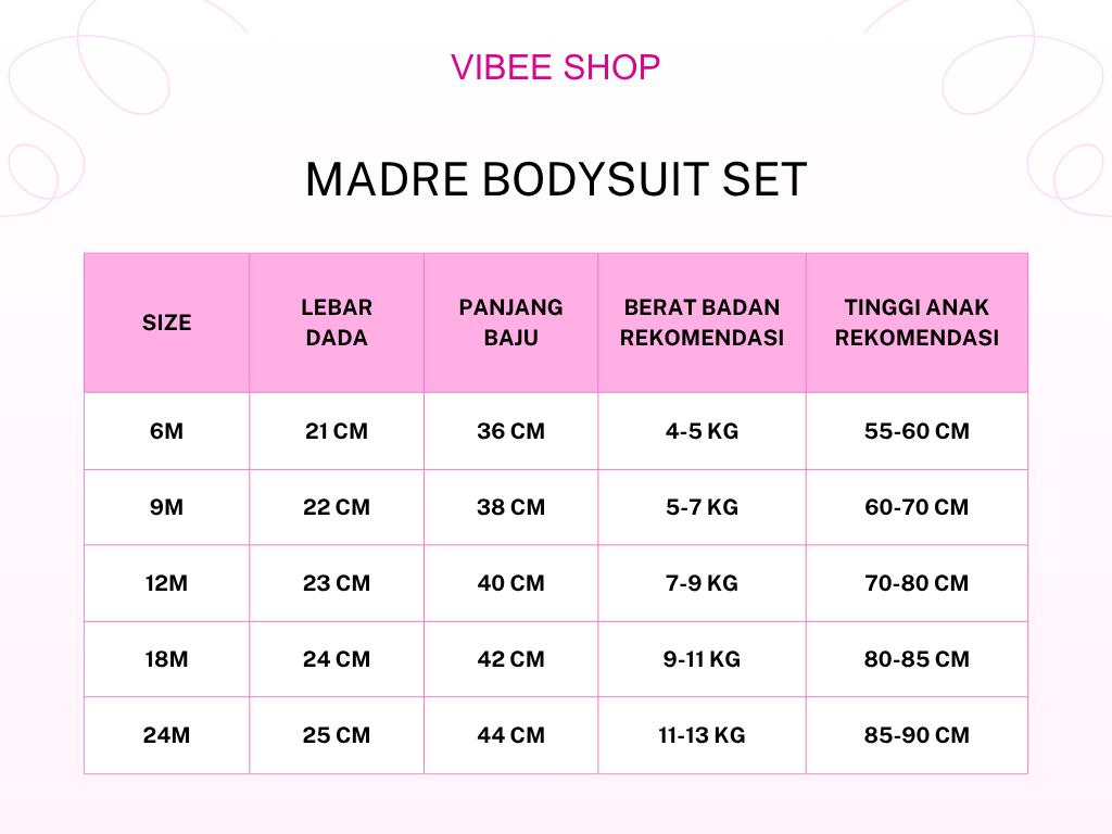 Baby Set Bodysuit Set 3 in 1 Girl & Boy - Madre Baby