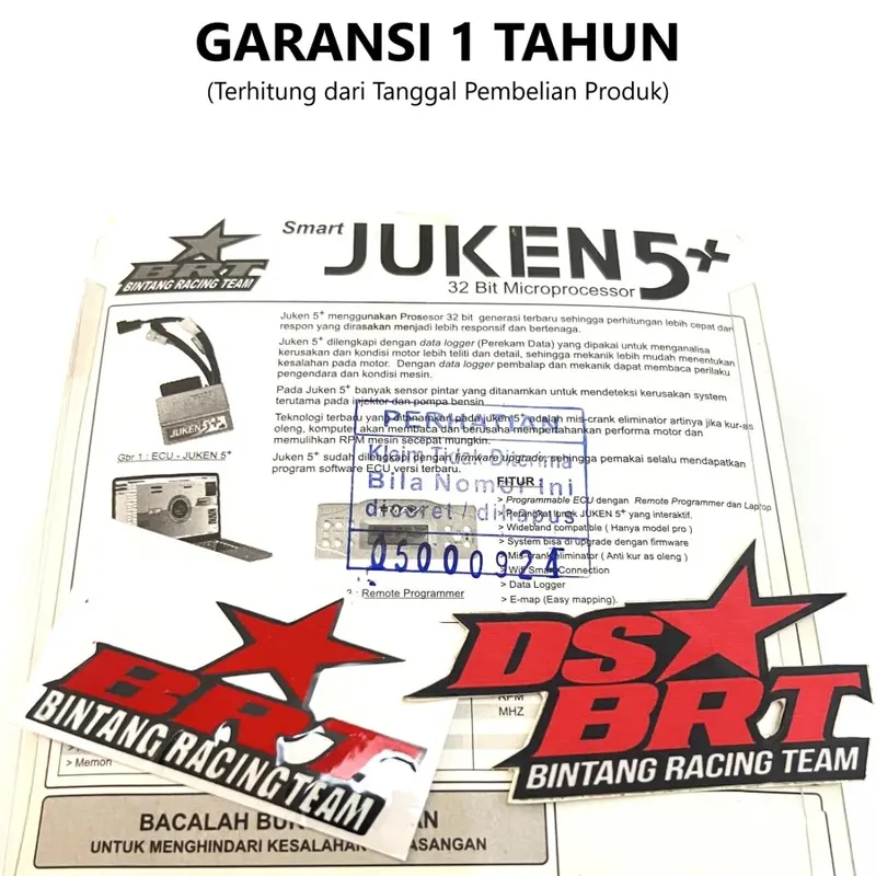 Paket ECU BRT JUKEN 5 ++ Plus & REMOTE Juken MX KING 150 OLD MX KING 150 NEW V1 V2 LED FACELIFT 3