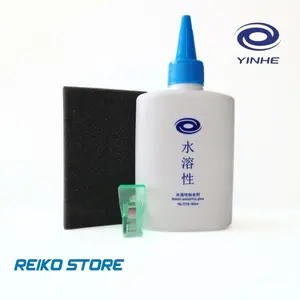 Lem Karet Bet Pingpong WBG YINHE Water Based Glue 150ml Plus Spons Sponge
