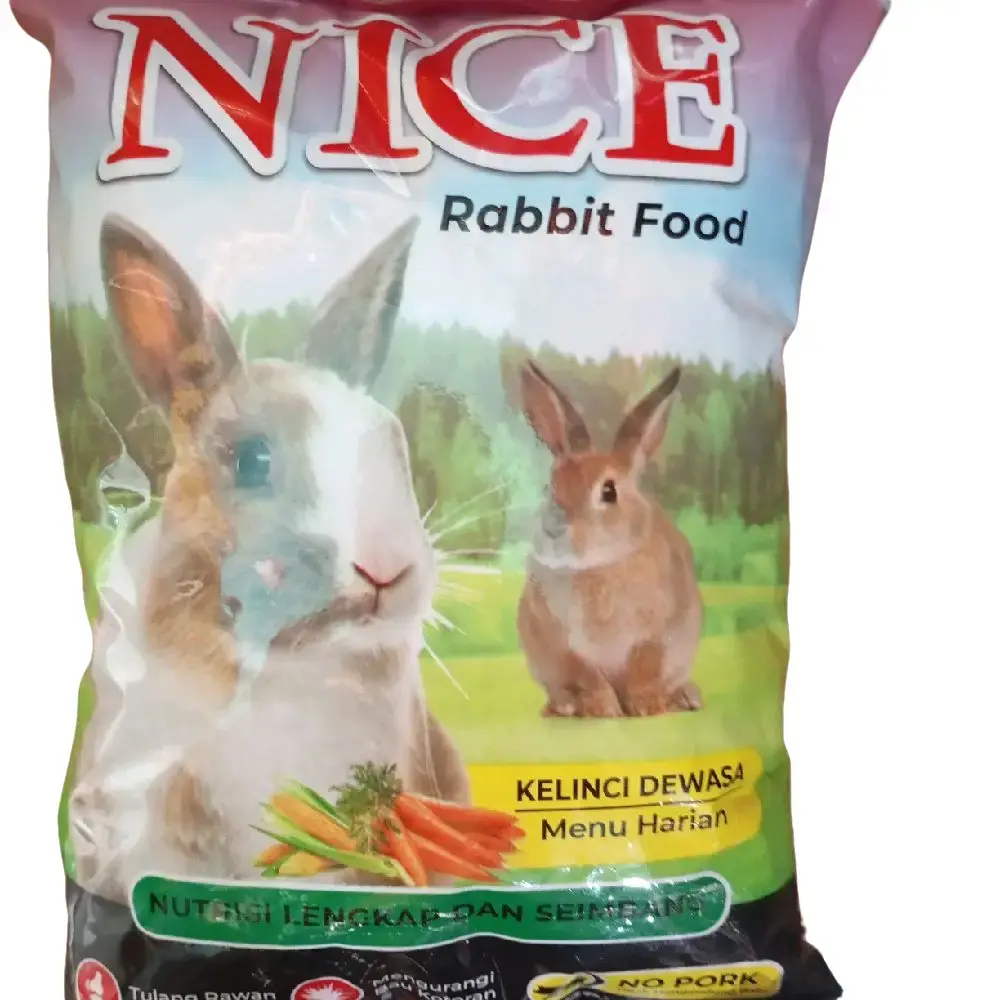 NICE RABBIT FOOD 1 KG NUTRISI LENGKAP DAN SEIMBANG