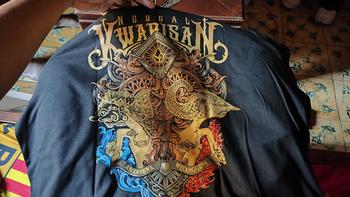 Product Review of Paramesti Tshirts Kaos Jawa Ndugal Kwarisan Budaya Wayang Pria Pramesti Distro Cewek Cowok Manual Plastisol Cotton Combed 24s Terbaru Jumbo Estetik Kekinian Unik Viral Keren Bergaransi XXL Autentik Kata kata Filosofi Pitutur Otentik Original Terlaris from M** G**o 3