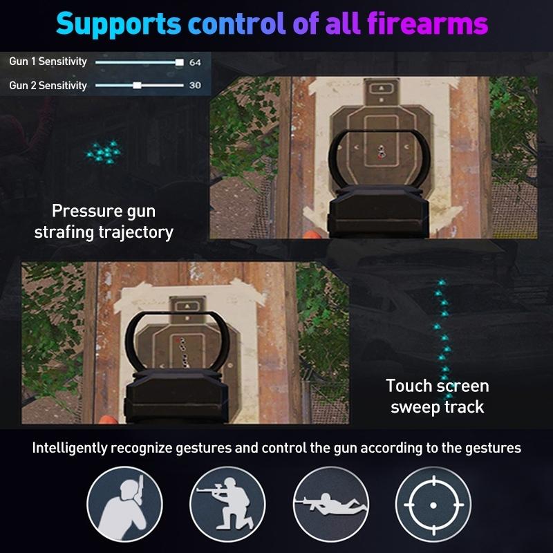 MONZA Keyboard Gaming and Mouse Set for Mobile Controller Converter Mouse And Keyboard For PC Gaming PUBG Mobile Phone Android M1 paket