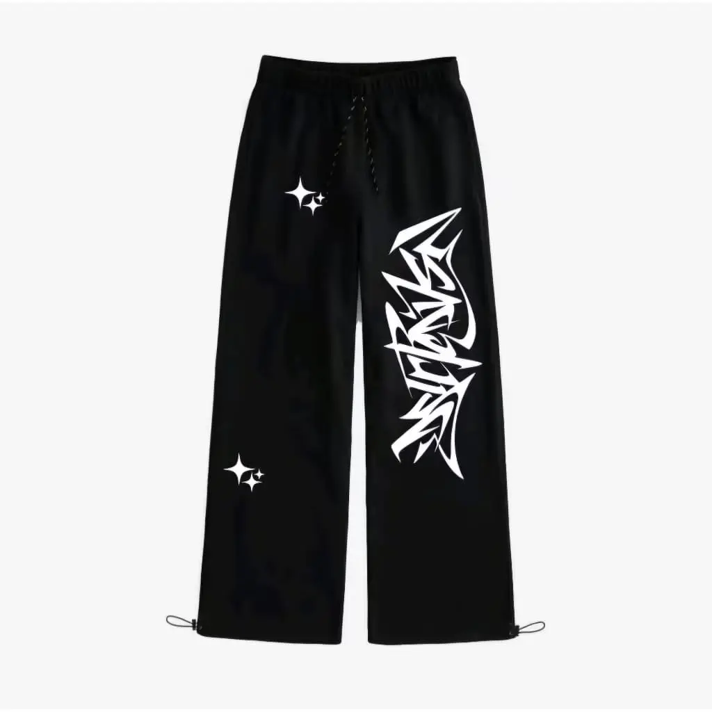 Saviour Stars Pants Celana Kulot Oversize Standar Wanita Celana Losse Pants Wanita Kekinian Terbaru