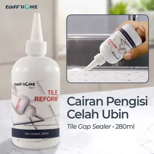 Lem Pengisi Nat Sela-Sela Keramik Pelapis Celah Ubin Anti Bocor 280ml