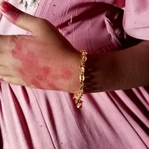 SET PERHIASAN LENGKAP PREMIUM BERLAPIS EMAS MUDA BERKUALITAS MEWAH ELEGAN DAPAT SURAT DARI TOKO