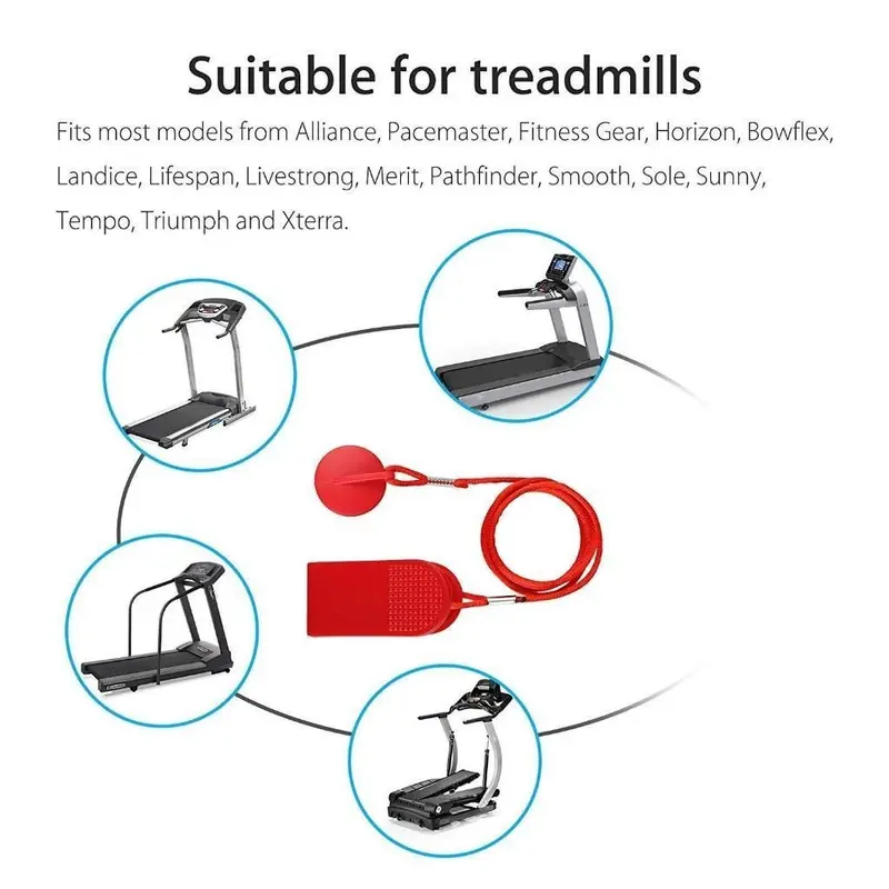 Kunci Treadmill Magnet Safety Key Treadmill Universal Treadmill Safety Key Untuk Fitness Lari 3