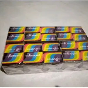 kor3ek kayu  pelangi jadul 1 slop 1si 100 kotak