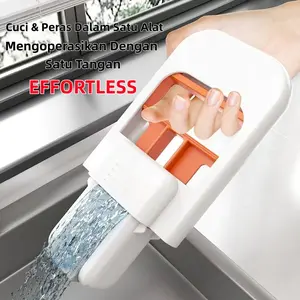 Alat Pel Mini Mop Portable Pembersih Kaca Dan Pembersih Dapur Multifunction Mini Sponge Mop