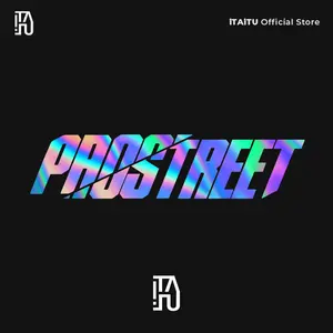 iTAiTU - Stiker Cutting Prostreet Hologram Reflektif - Warna Hitam, Putih, Merah dan Hologram Reflektif Motorcycle