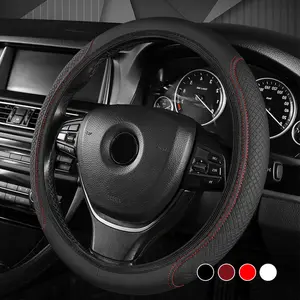 Sarung Stir Mobil Bahan kulit Cover Stir Mobil Tahan Aus Universal