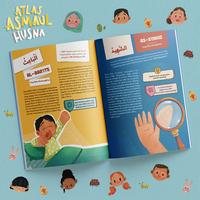 Gambar Buku Anak Atlas Asmaul Husna  (Edisi Bahasa Indonesia) - Jenny Molendyk Divleli | Full Color dari Mizanstore Jakarta Kota Depok 3 Tokopedia