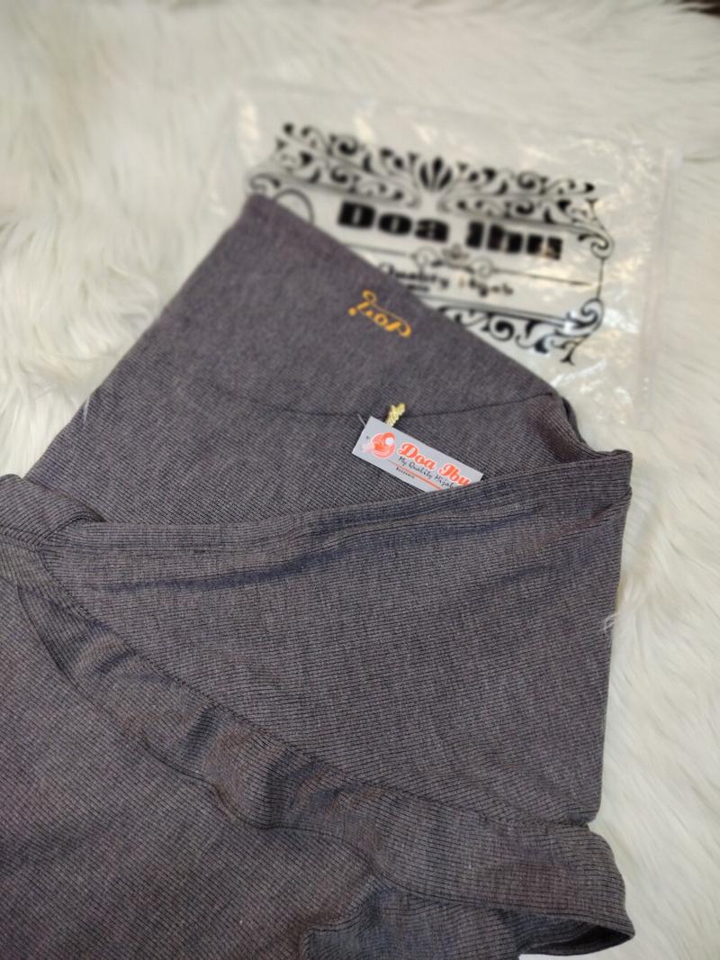Product Introduction of NA -  Bergo Malay Rempel Double Knit Size M by Do'a Ibu hijab Nana Alifah Nyaman Muslim 1