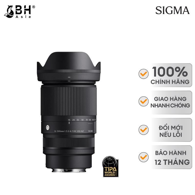 Ống kính Sigma 16-300mm F3.5-6.7 DC OS Contemporary ngàm L