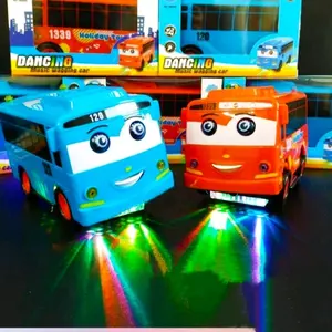Mainan Truk Oleng Dancing Bus Musik Dan Lampu Game Musikal Set Hadiah Bergerak Toys