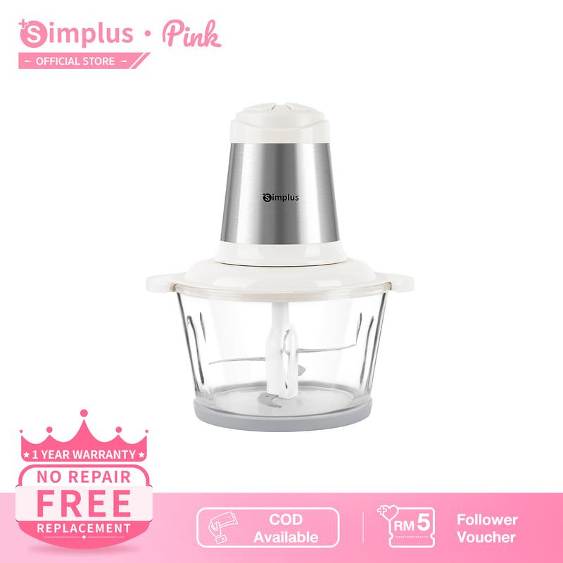 Simplus Stainless Steel Meat Grinder Food Processor (2L/300W - TikTok ...