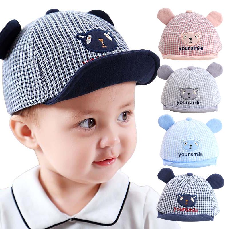 Mũ Bóng Chày Có Tai Hoạt Hình Cho Bé Mũ Cotton Mềm Kẻ Sọc Dễ Thương Cho Trẻ Sơ Sinh Bé Gái Và Bé Trai Đỉnh Cao Du Lịch Thường Ngày Mũ Che Nắng Ngoài Trời Cho Trẻ Mới Biết Đi