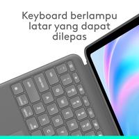 Gambar Logitech Combo Touch Keyboard Case untuk iPad Air 13 inch (M2 & M3) dari Logitech Indonesia Kota Administrasi Jakarta Utara 5 Tokopedia