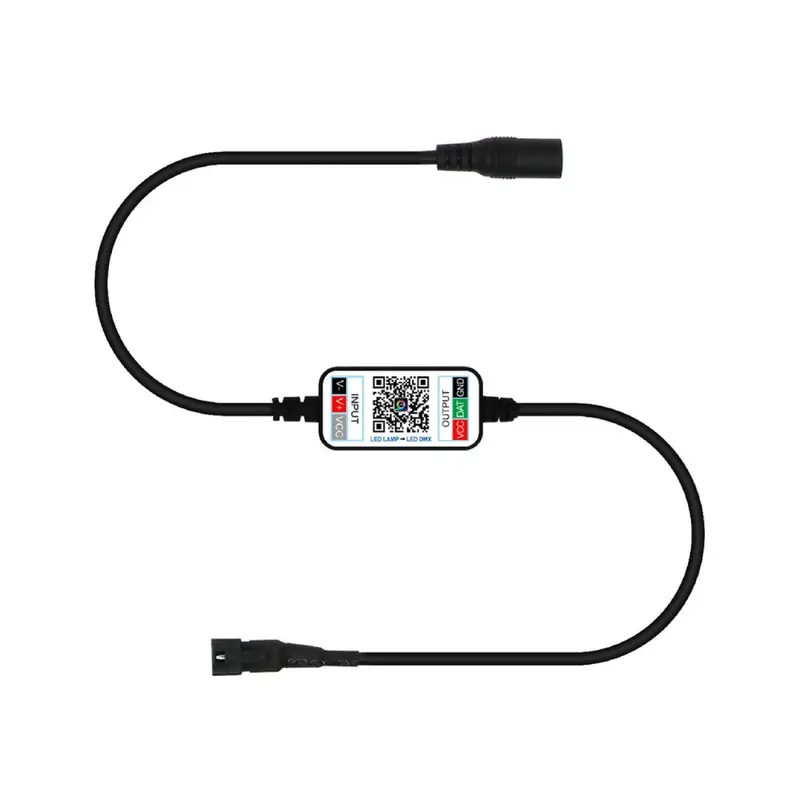 lampu motor mobil universal koneksi aplikasi 3 pin Lampu film dengan pengontrol LED Strip Car Kabel 6