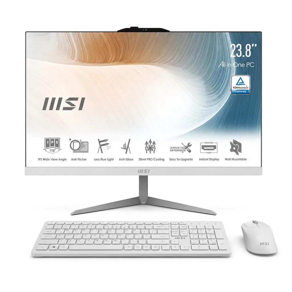 PC MSI AIO Modern AM242 12M | Intel i7-1255U | 8GB | 512GB SSD | 23.8" | WIN11