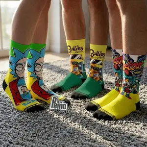 THIS IS PEMO - Kaos Kaki Full Print PREMIUM Series Dewasa // Campur #010