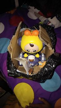 Product Review of Mainan Anak Lebah Naik Motor Bisa Berubah Muka Empat from v**u 0