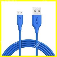 Gambar Anker Kabel Charger Micro Usb Powerline 1.8mtr A8133 - Biru dari Tokolangganan13 Kota Administrasi Jakarta Selatan 1 Tokopedia