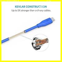 Gambar Anker Kabel Charger Micro Usb Powerline 1.8mtr A8133 - Biru dari Tokolangganan13 Kota Administrasi Jakarta Selatan 4 Tokopedia