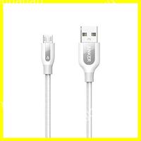 Gambar Anker Kabel Charger Micro Usb Powerline+ 0.9mtr A8142 - Putih dari Tokolangganan13 Kota Administrasi Jakarta Selatan 5 Tokopedia